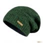 Preview: Wollmütze Lina Grün Meliert
